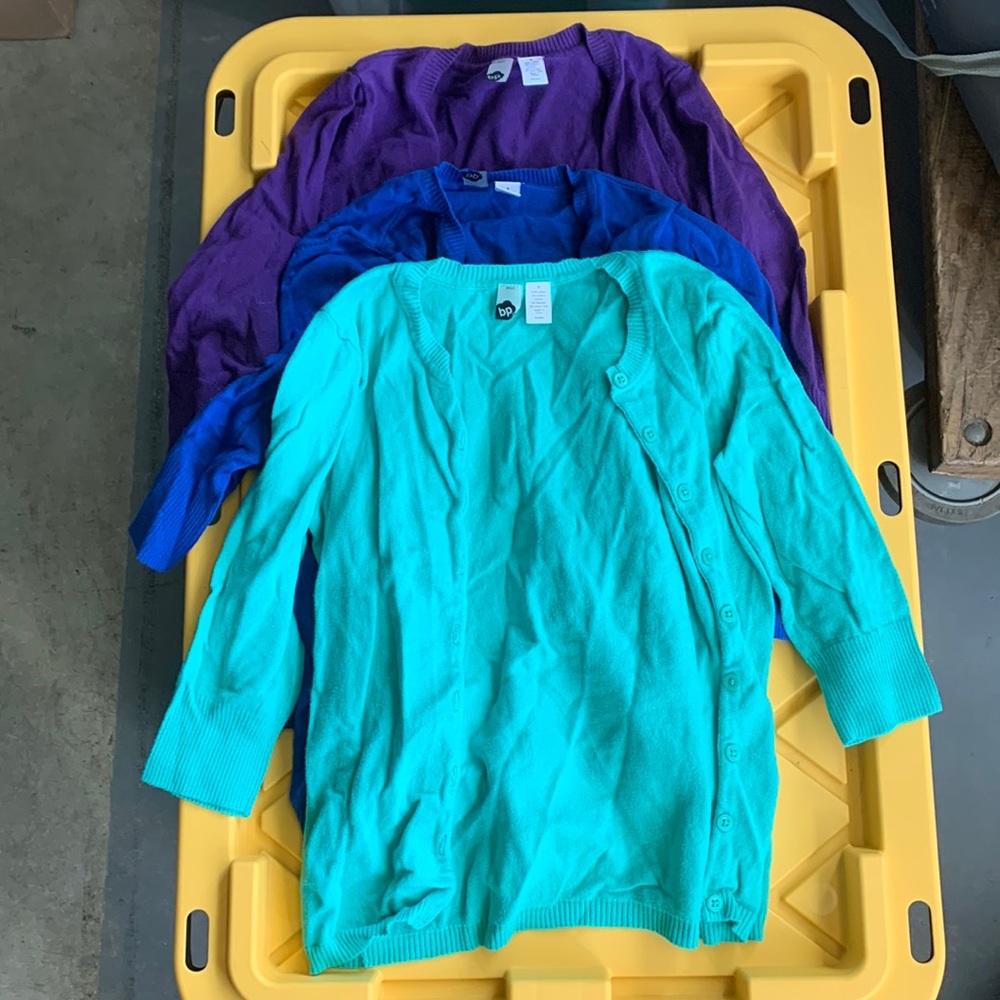 Bundle of 3 BP cardigans!